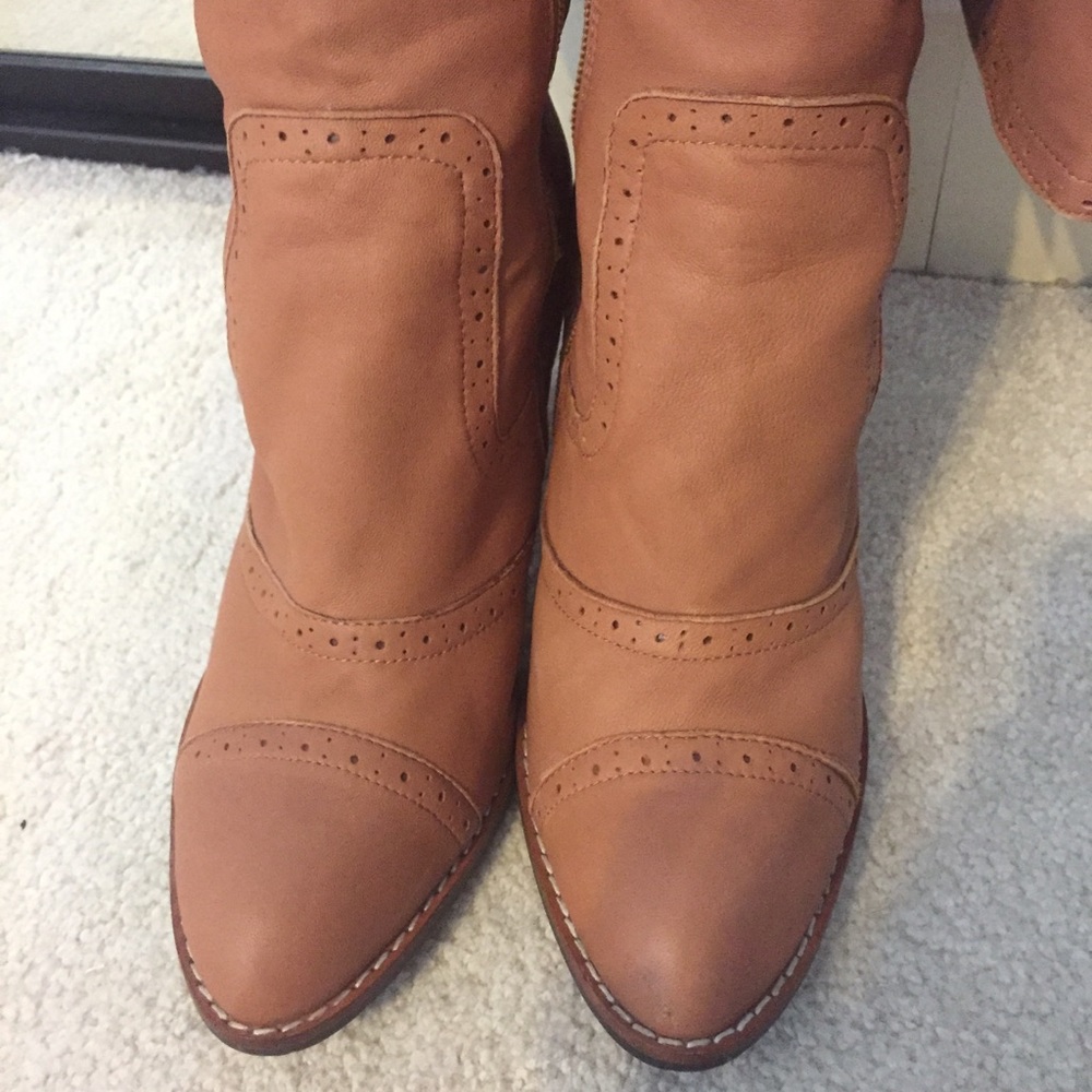 Miss L Fire All Leather Boots, Size 41 - Picture 3 of 8